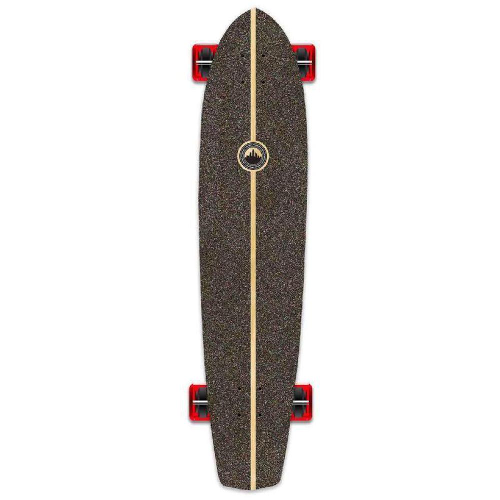 Punked Slimkick Blank Longboard Complete - Natural - Image 2