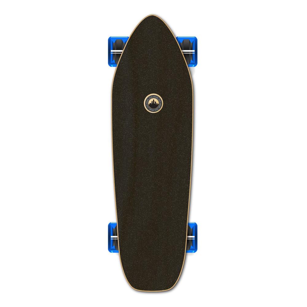 Punked Yocaher Complete Mini Cruiser Skateboard Longboard - CANDY Series - Sour - Image 2