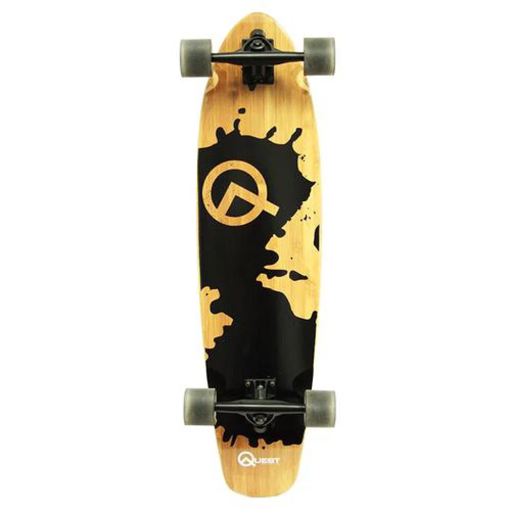 Quest 34″ Rorshack Beginner Kicktail Longboard