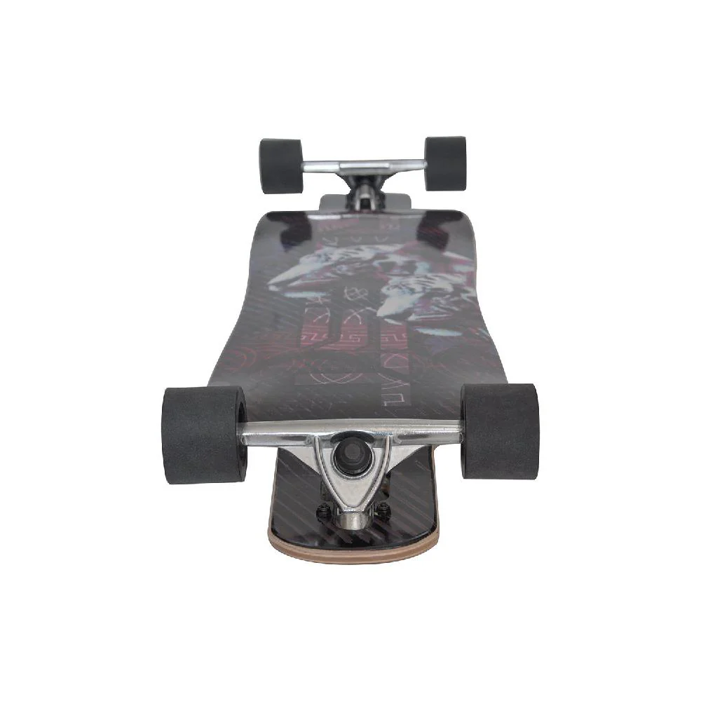 Quest Neon Tigers 42" Downhill Drop Through Longboard - Image 3