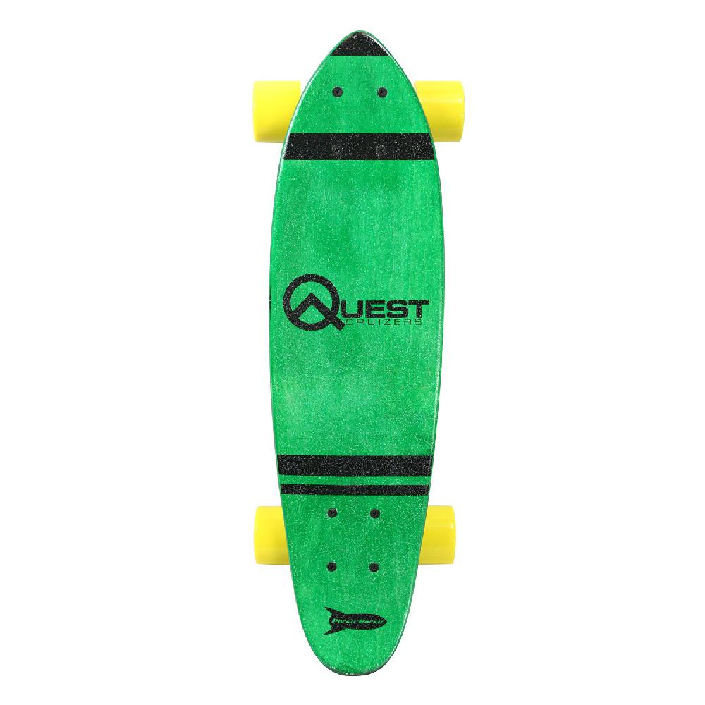 Quest Pocket Rockit Green 24" Cruiser Board