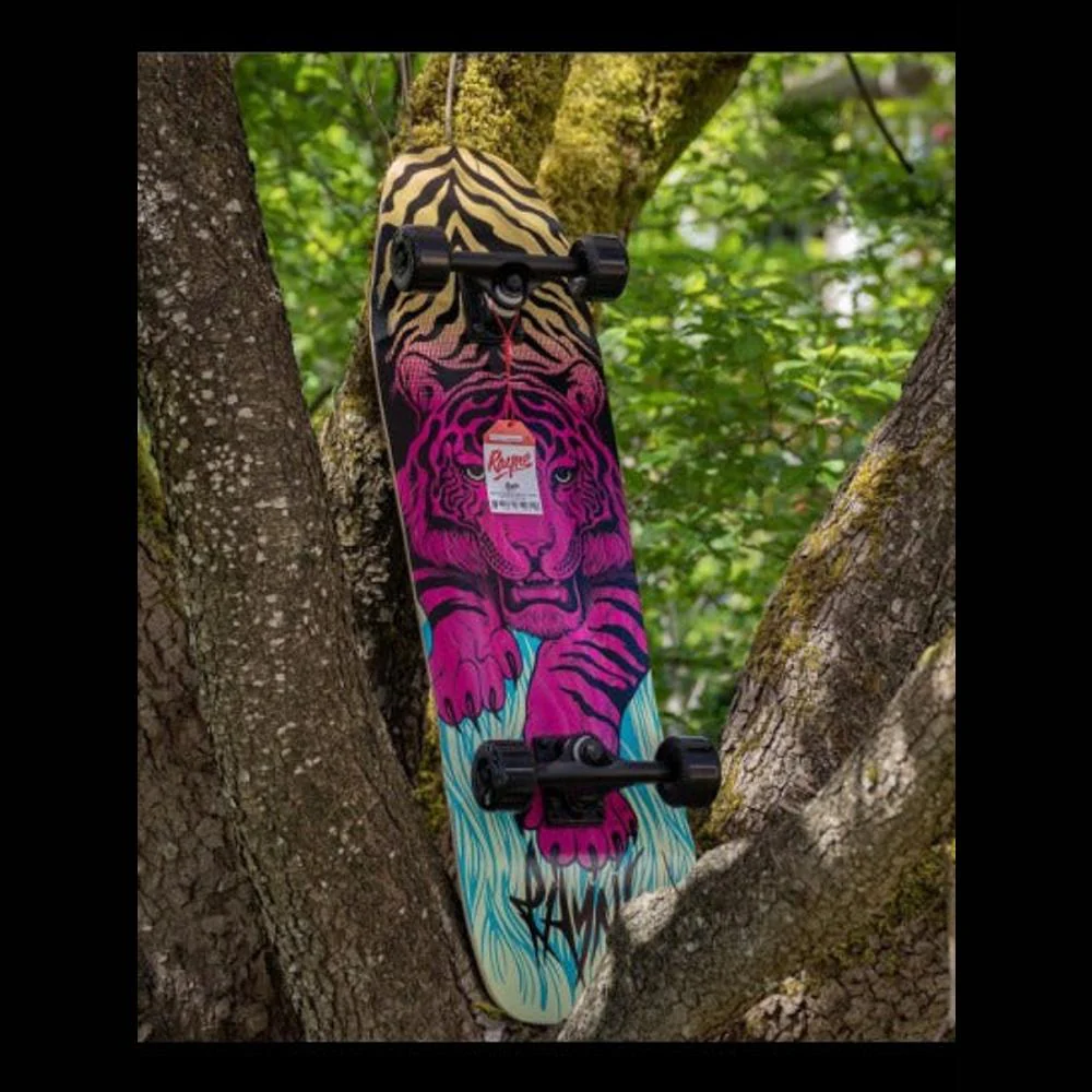 Rayne Tiger 32" Double Kick Cruiser Skateboard - Image 4