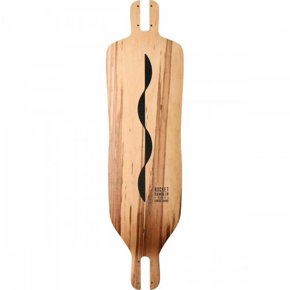 Rocket Rambler V2 35" Long Distance Pumping Longboard Deck - Flex II