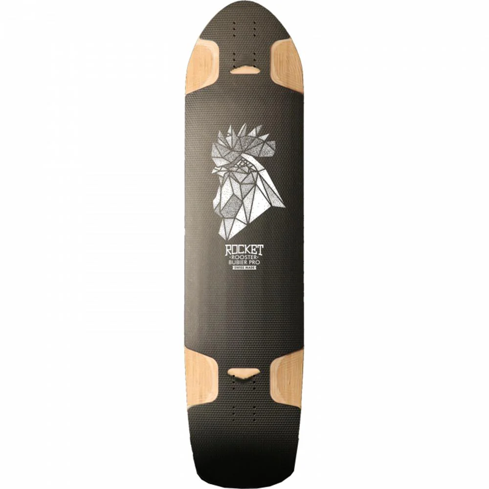 Rocket Rooster Bubier Pro 39.1" Downhill/Freeride Longboard Deck - 10YR