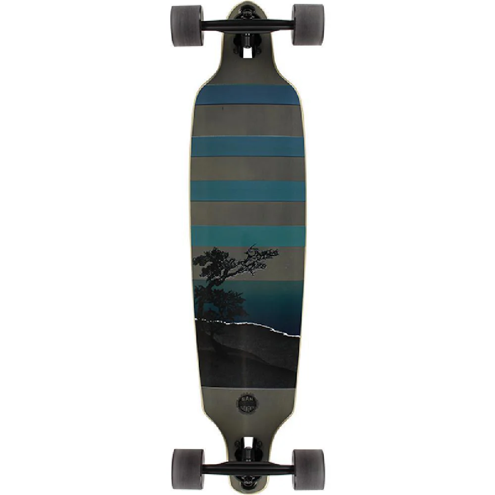 San Clemente Night Lake Drop Through 36" longboard