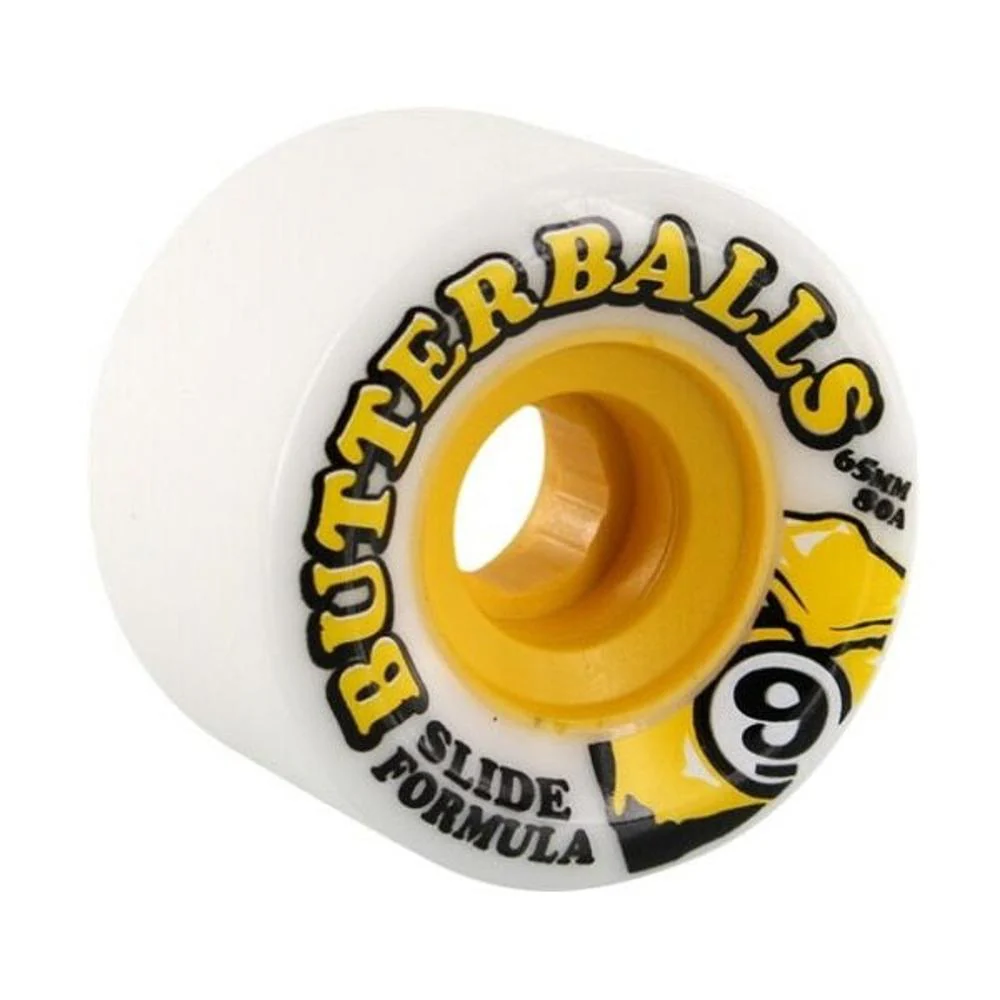 Sector 9 Butterballs Slide Skateboard Wheels 65 mm 80a | Set of 4