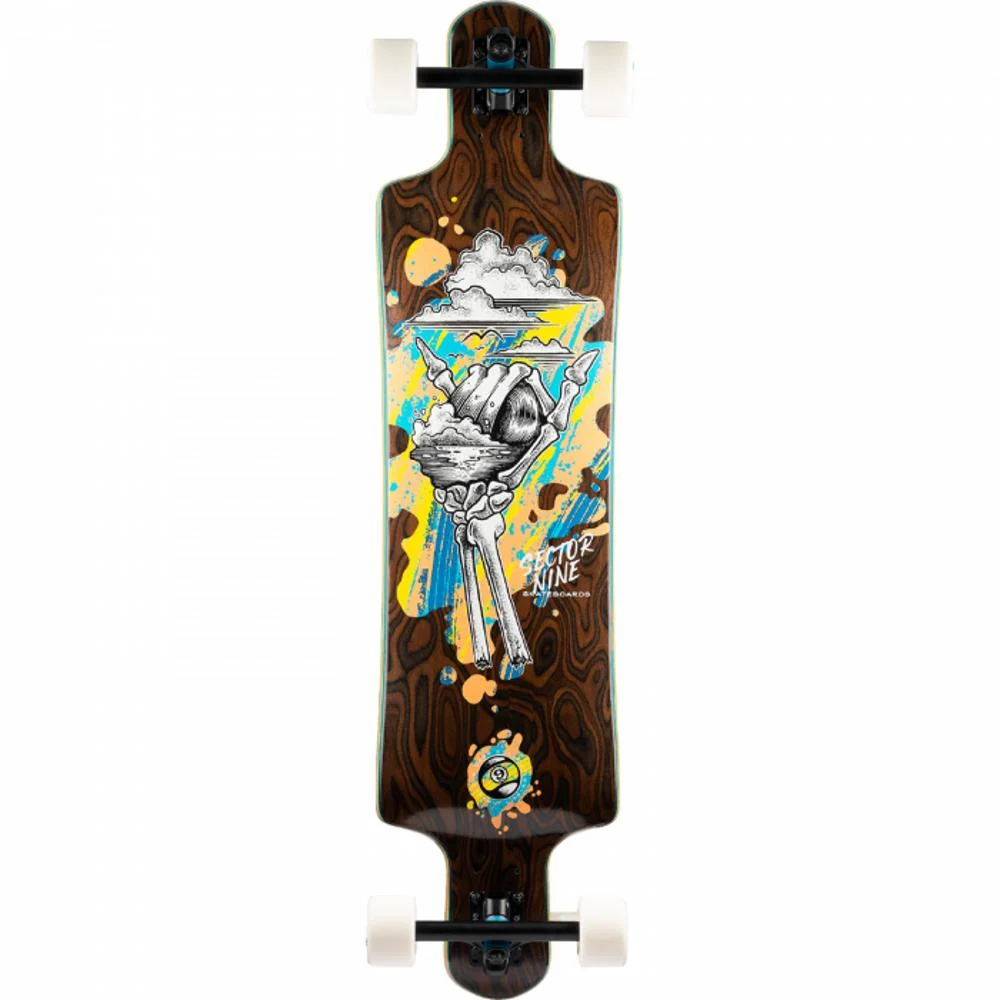 Sector 9 Fault Line Curl 37.5" Drop Down Longboard
