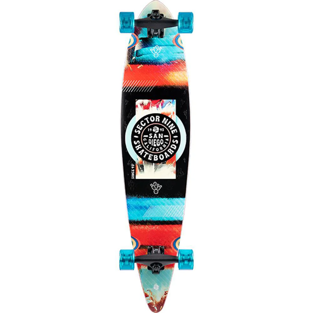 Sector 9 Ledger Fiesta Lete 40" Pintail Longboard