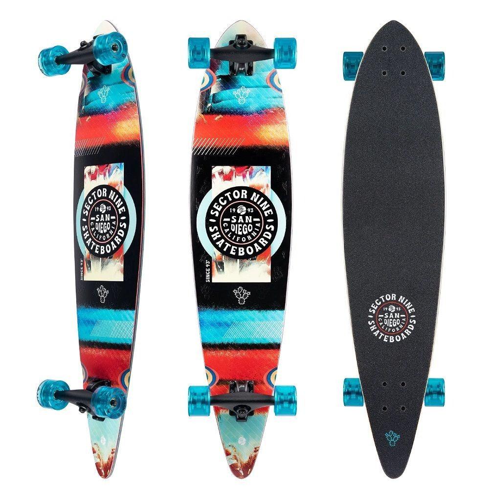 Sector 9 Ledger Fiesta Lete 40" Pintail Longboard - Image 2