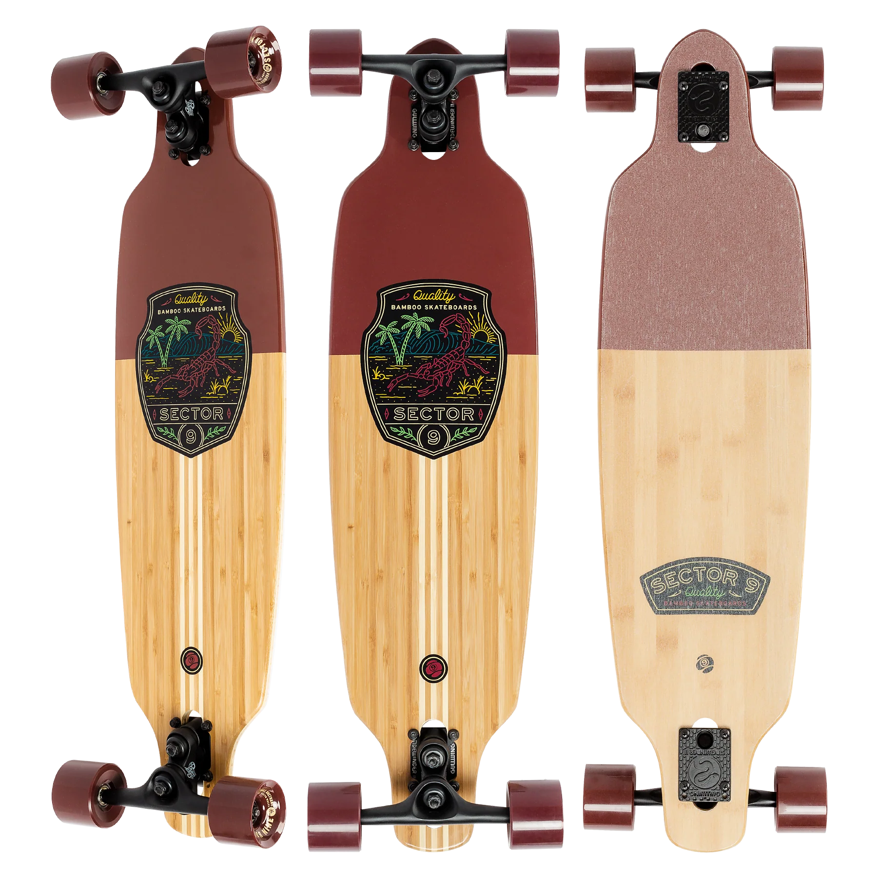 Sector 9 Shoots Stinger 33" Drop Through Longboard - Image 2