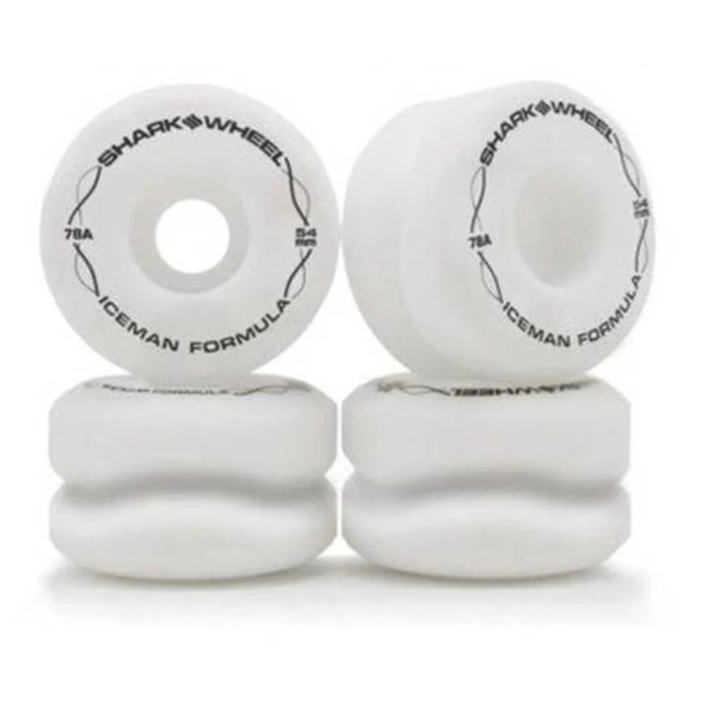 Shark Wheel 54mm/99a Cream - Iceman Formula - Pro Signature Skateboard Wheels