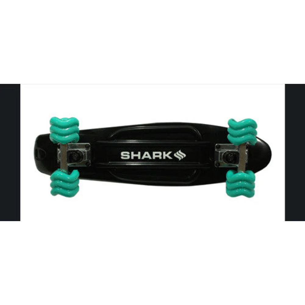 Shark Wheel Polyboard Black 22" Complete Skateboard - Image 2