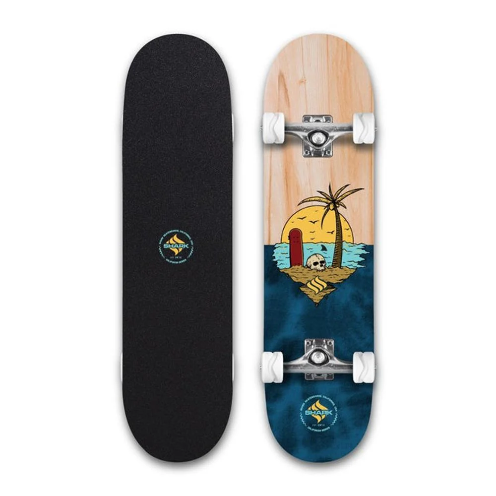 Shark Wheel Skull Island Street 8.125" Skateboard - Image 2