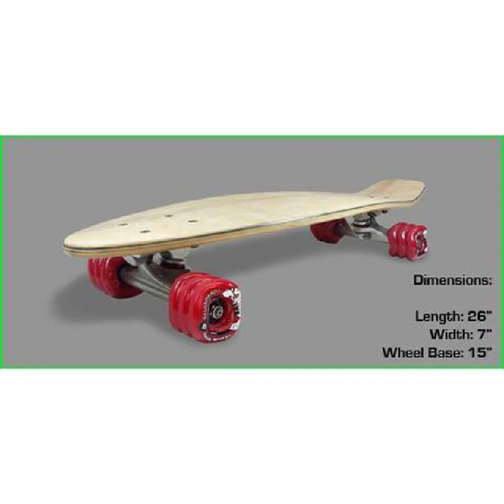 Shiver Bambino Penny Cruiser - 26" With Shark Wheels - Image 3