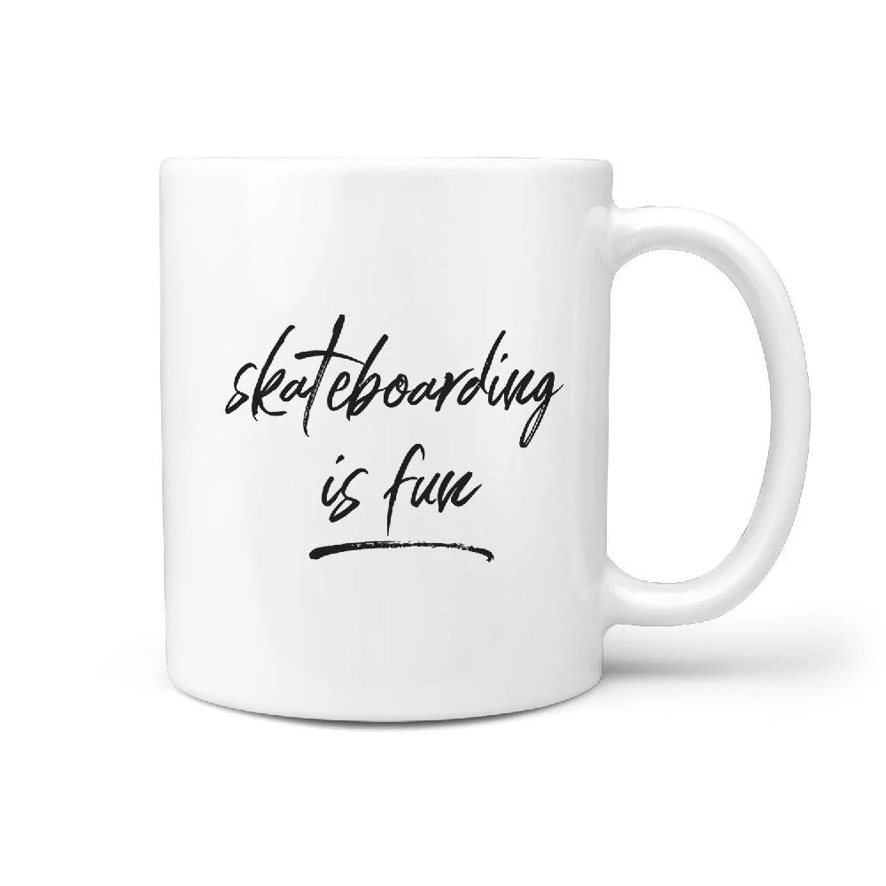 Skateboarding is Fun - Coffee Mug