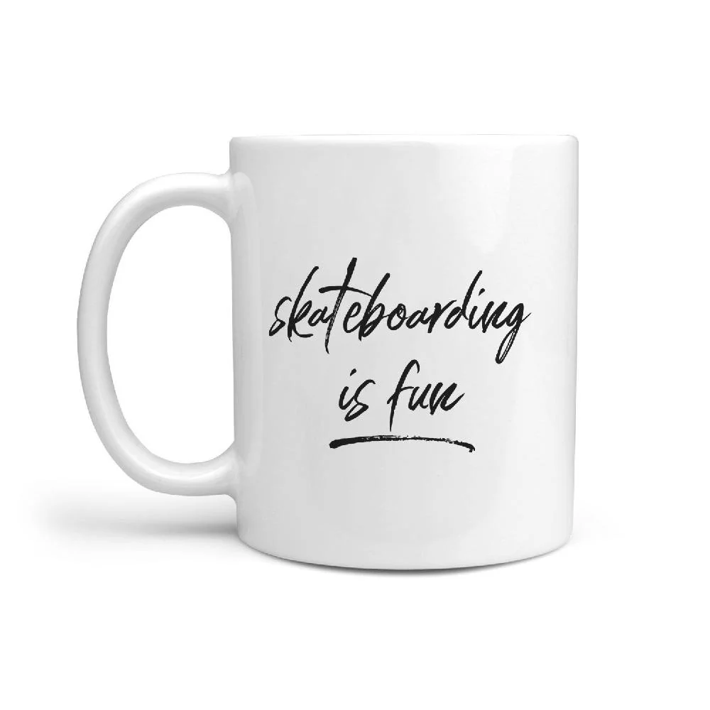 Skateboarding is Fun - Coffee Mug - Image 2