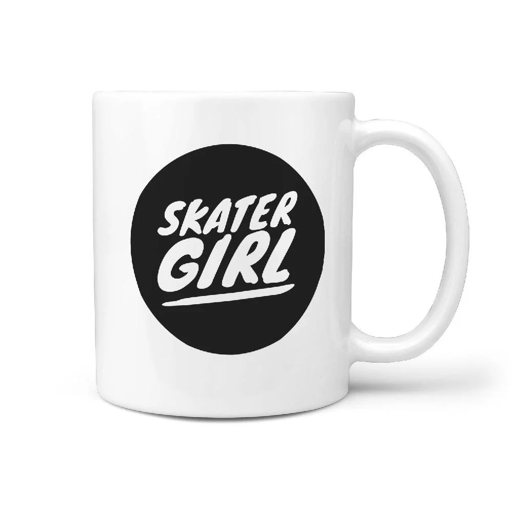 Skater Girl - Coffee Mug for Skateboarder