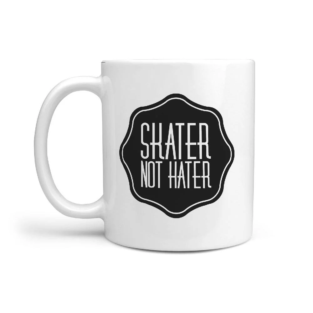 Skater Not Hater - Coffee Mug - Image 2