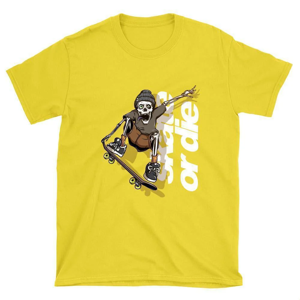 Skull Skater Skate or Die T-Shirt - Image 6