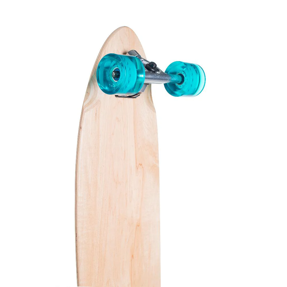Stella 38" Kicktail Blank Natural Longboard - Image 3
