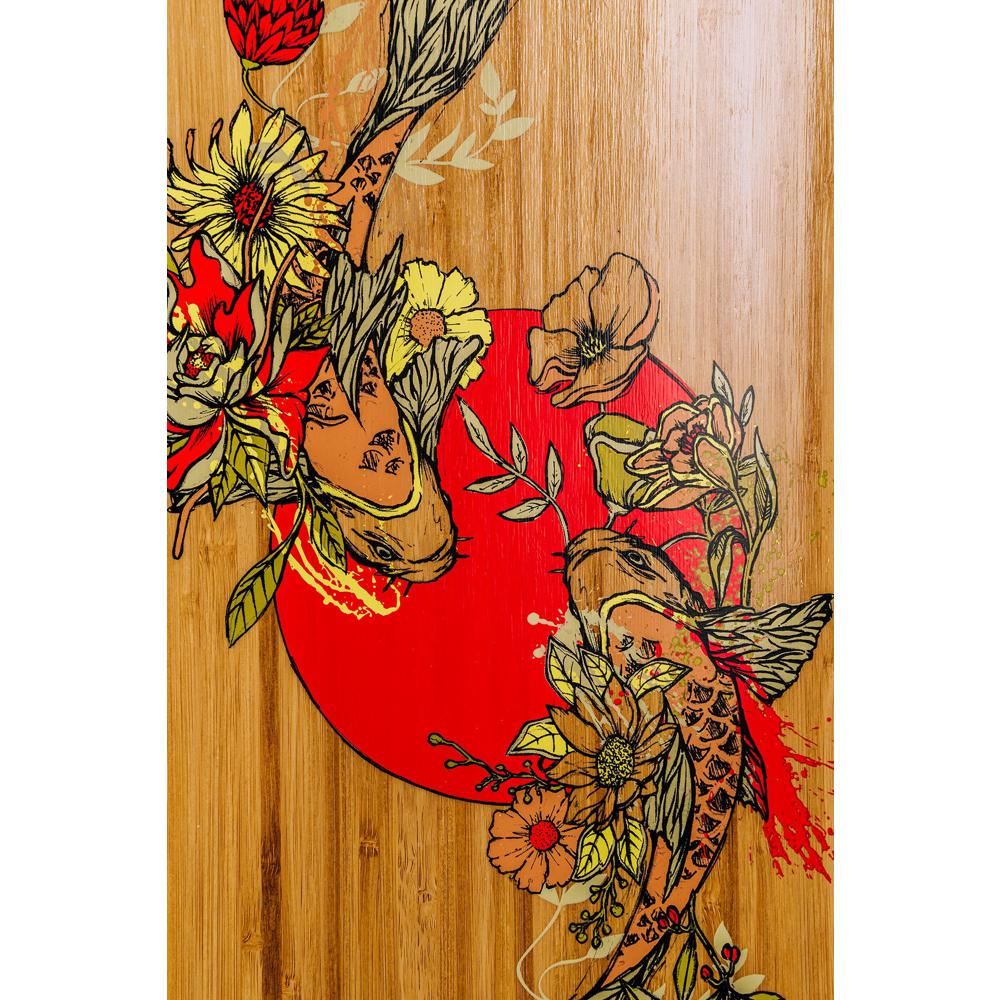 Stella Koi 39” Drop Through Longboard - Habitat Series - Image 3