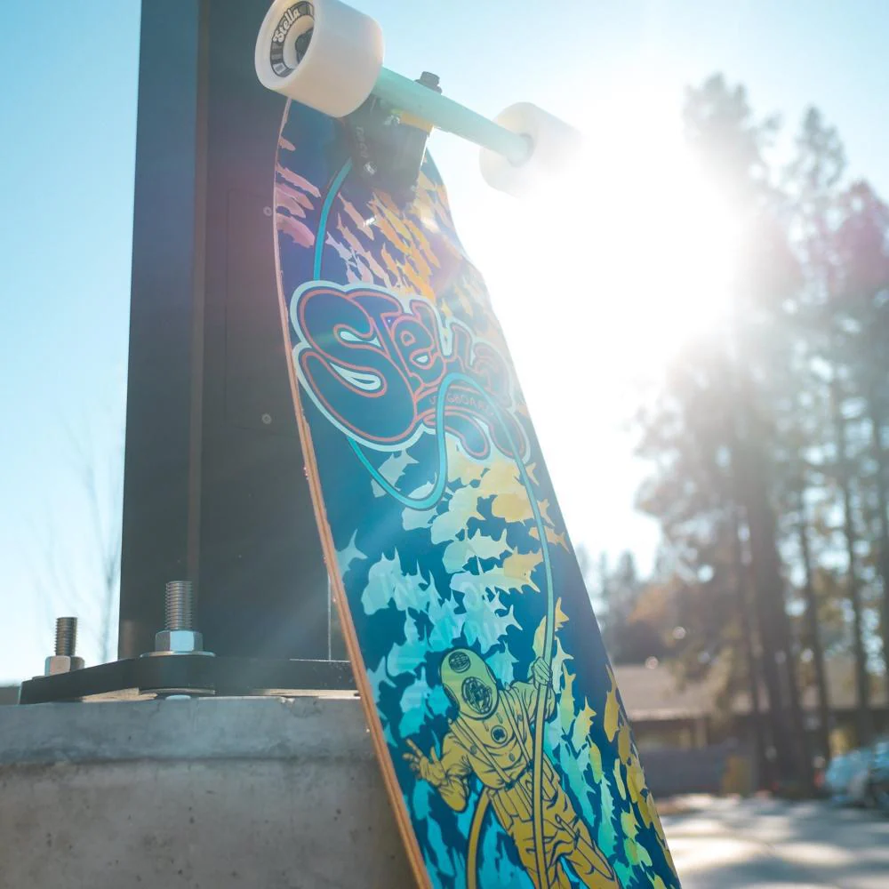 Stella Deep Sea Diver 42” Kicktail Longboard - Image 3