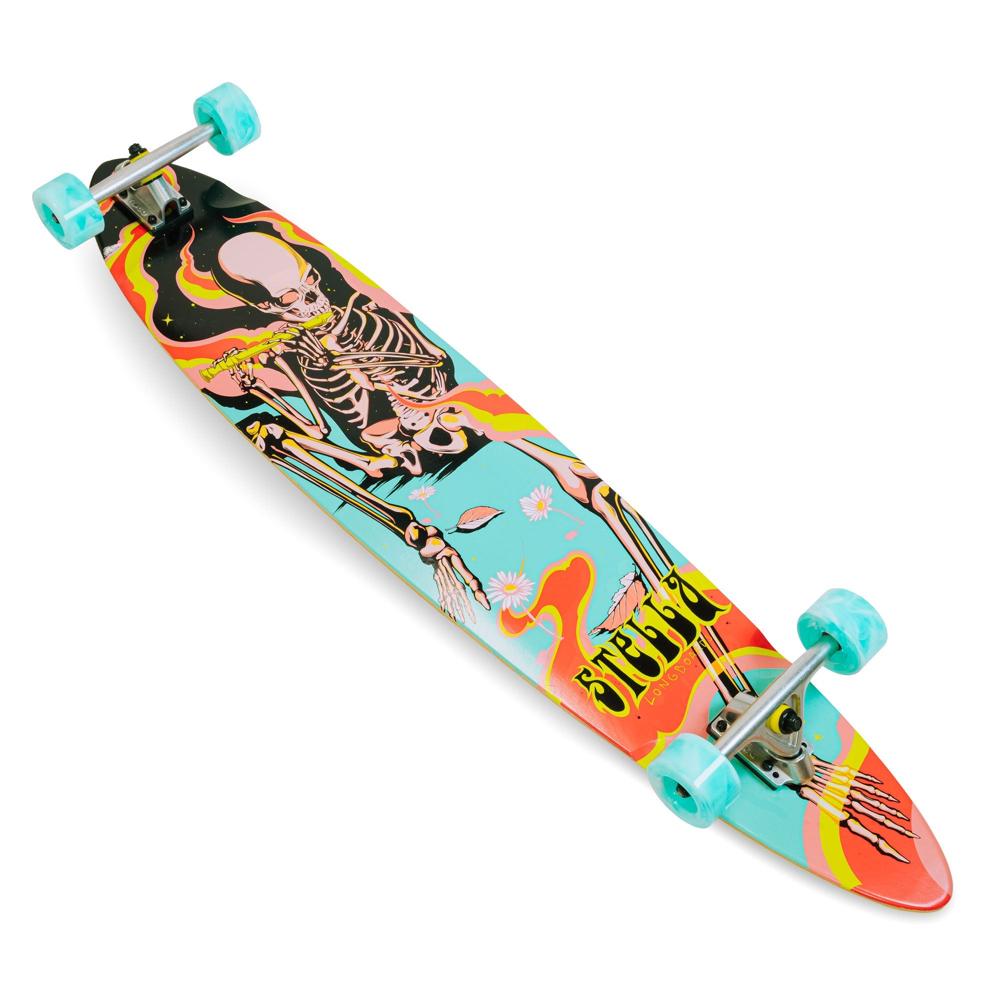 Stella 46" Pintail Piper Longboard Complete - Image 2