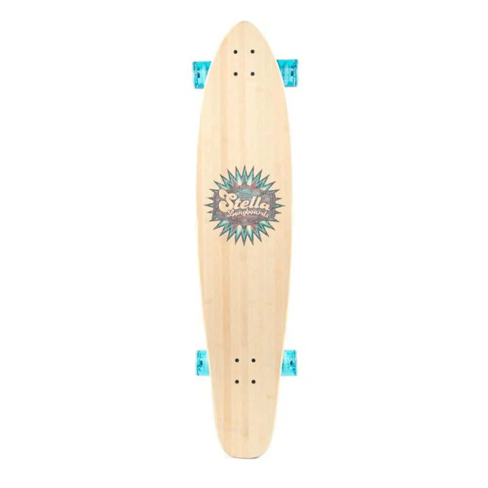 Stella Bamboo Kicktail Santa Fe 42" Longboard - Complete - Image 3