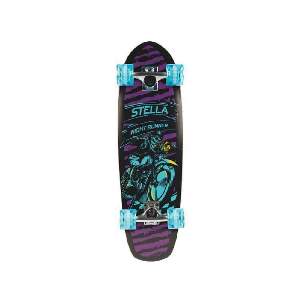 Stella Night Beer Runner 29" Cruiser Skateboard