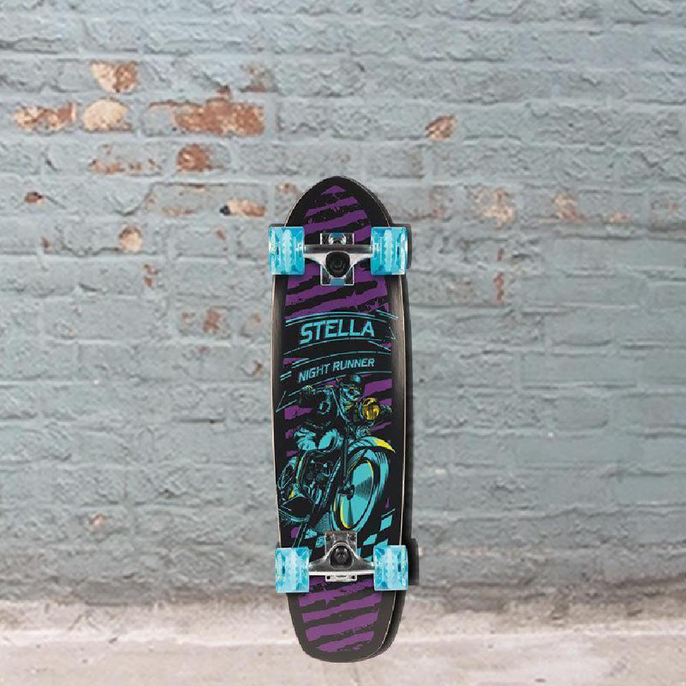 Stella Night Beer Runner 29" Cruiser Skateboard - Image 2