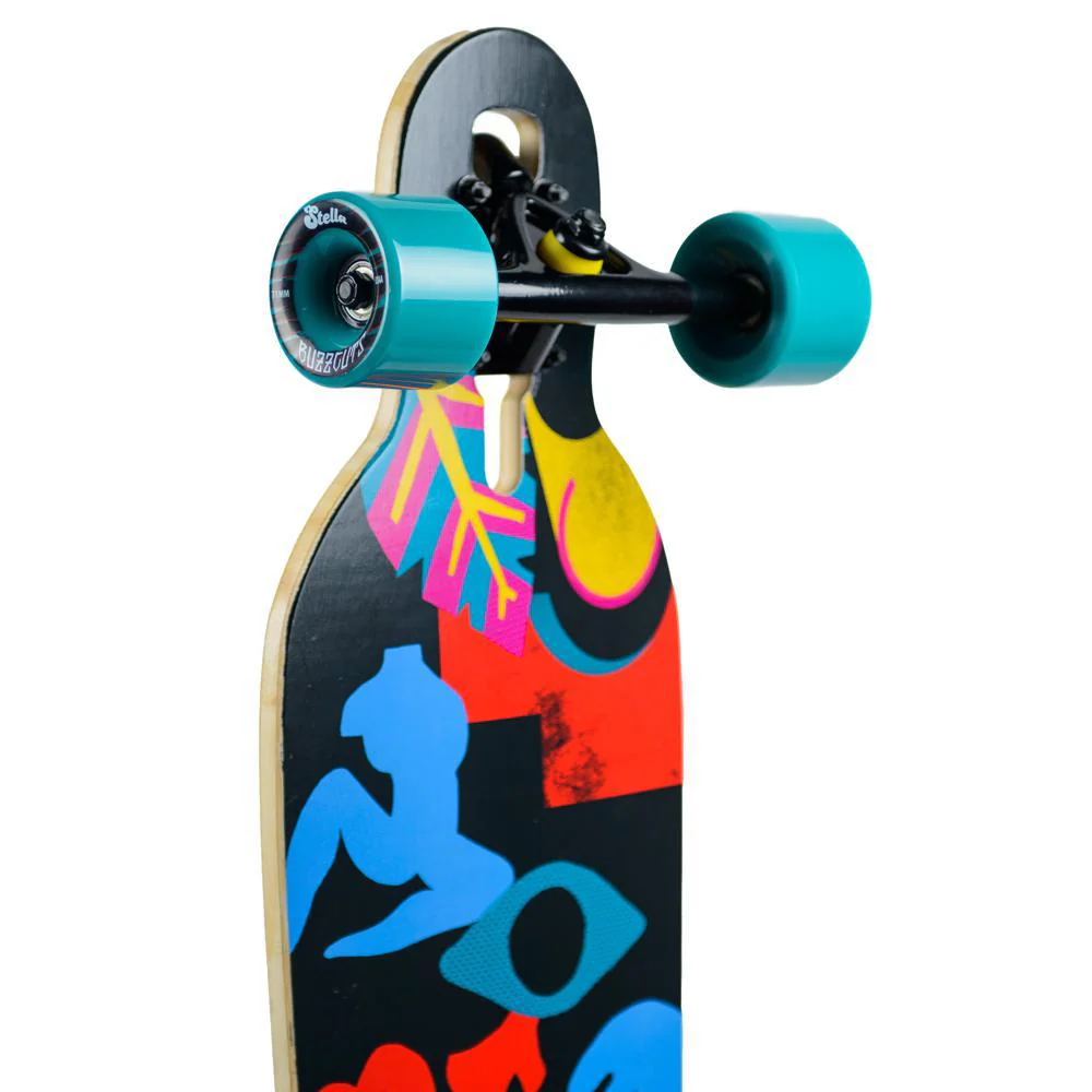 Stella Chakra Spot Flex-1 40” Drop Through Longboard - Image 2