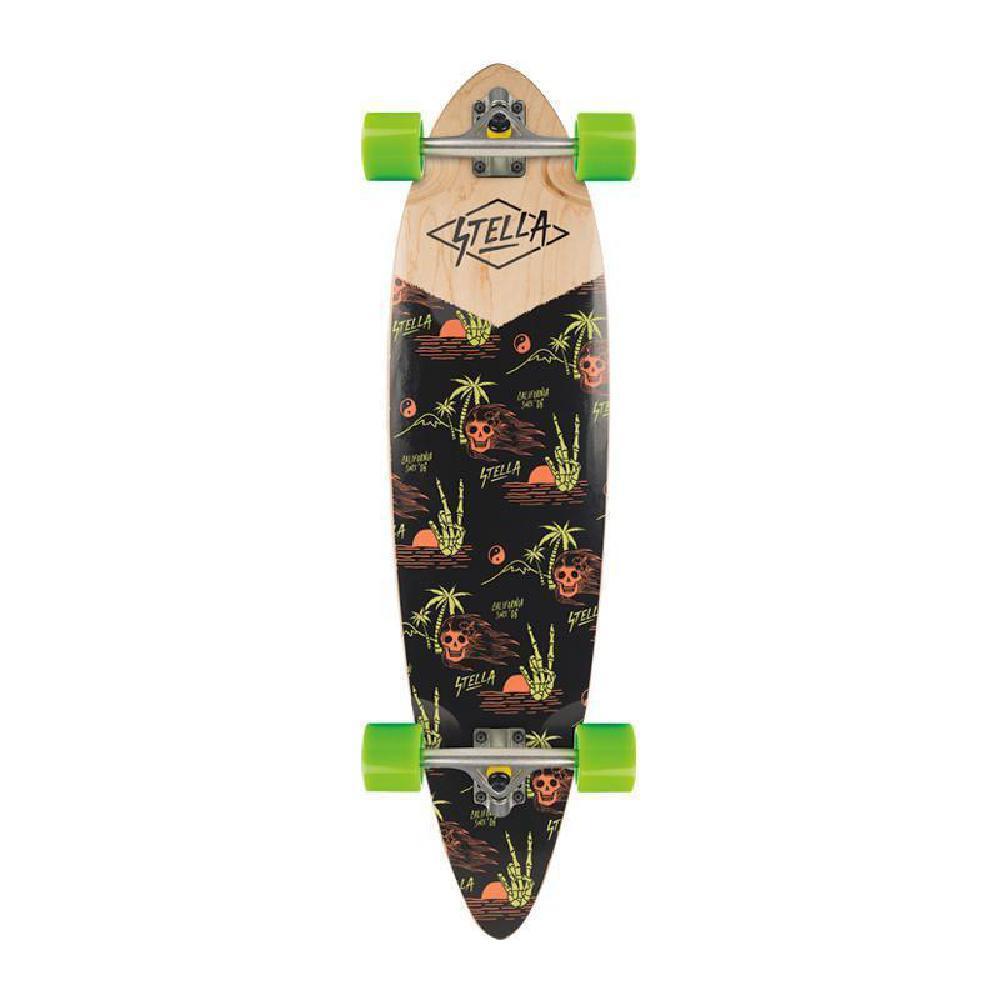 Stella Hula Blunt Nose Pintail 38" Longboard Skateboard - Image 3