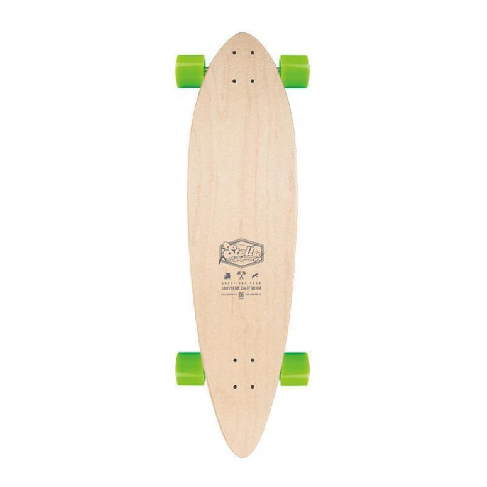 Stella Hula Blunt Nose Pintail 38" Longboard Skateboard - Image 4