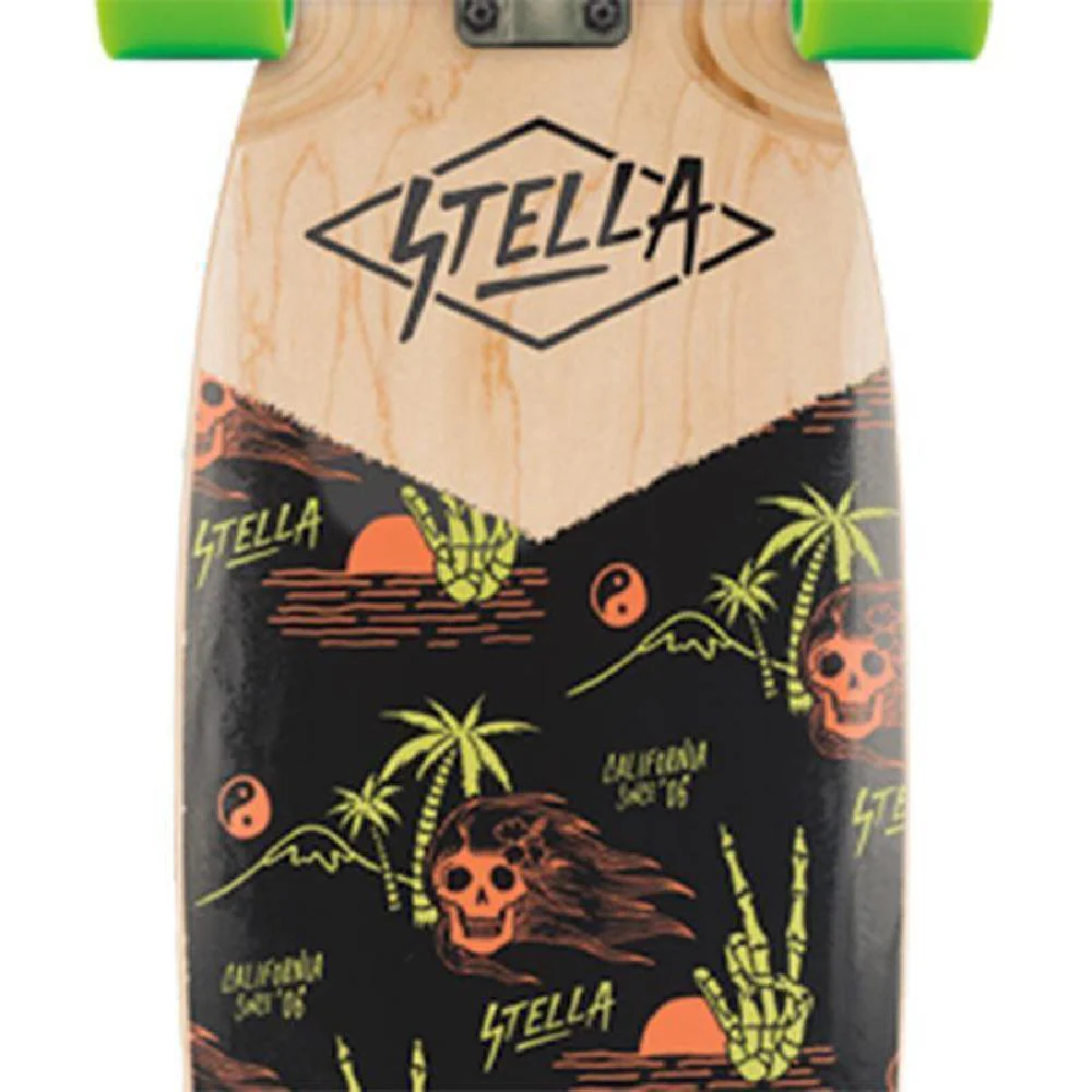 Stella Hula Blunt Nose Pintail 38" Longboard Skateboard - Image 5
