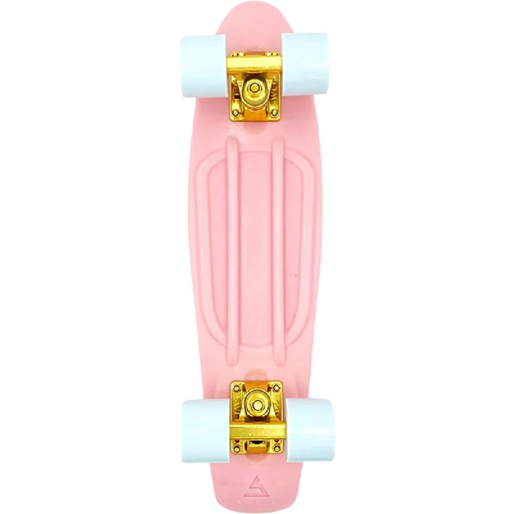 Swell Coral Pink & Gold 28" Cruiser Skateboard