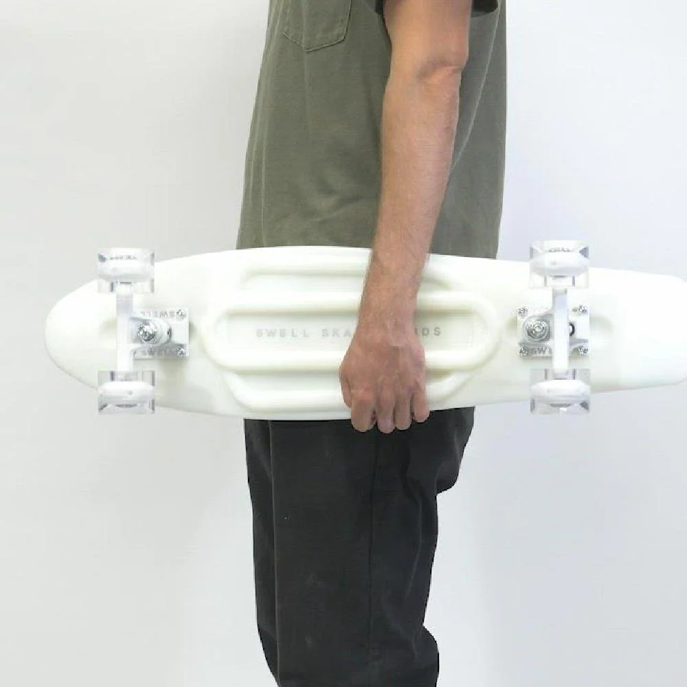Swell White Wash 28" Glow in the Dark Skateboard - Image 6