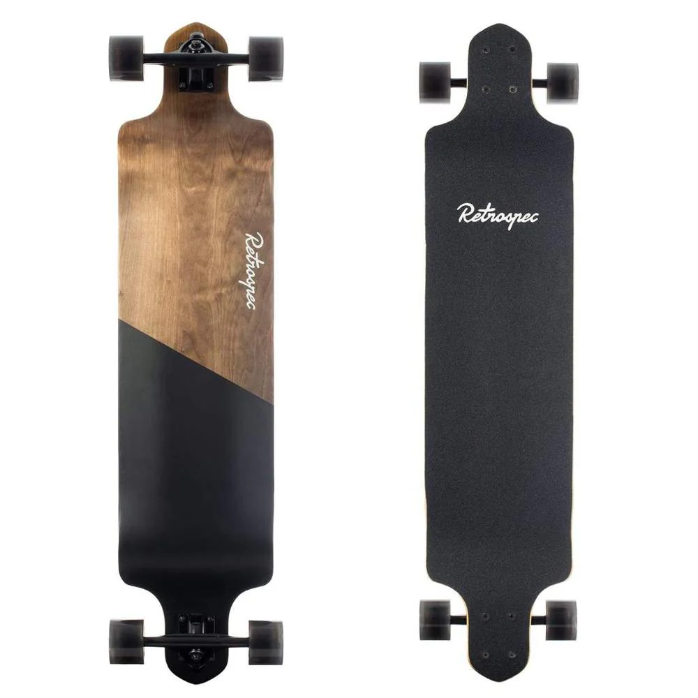 Tidal Black Drop Down 41" Longboard