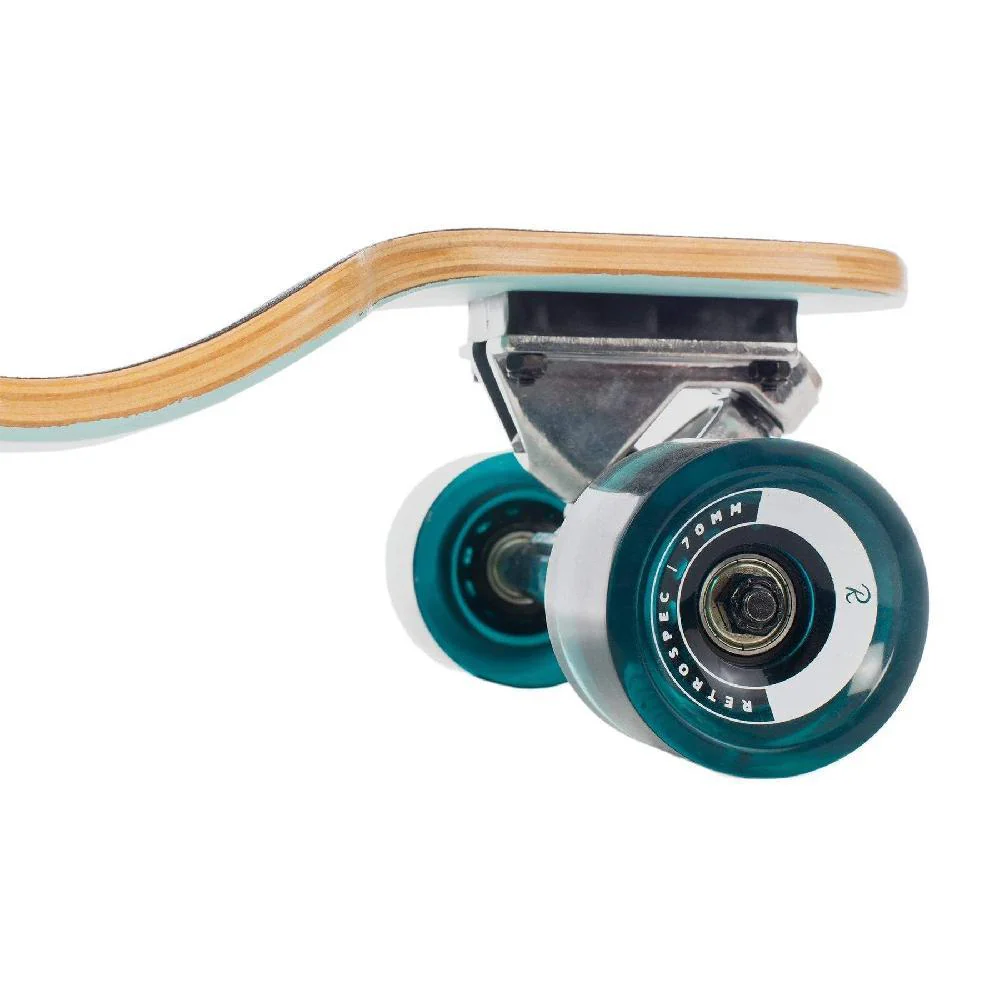 Tidal Steel Blue Drop Down 41" Longboard - Image 5