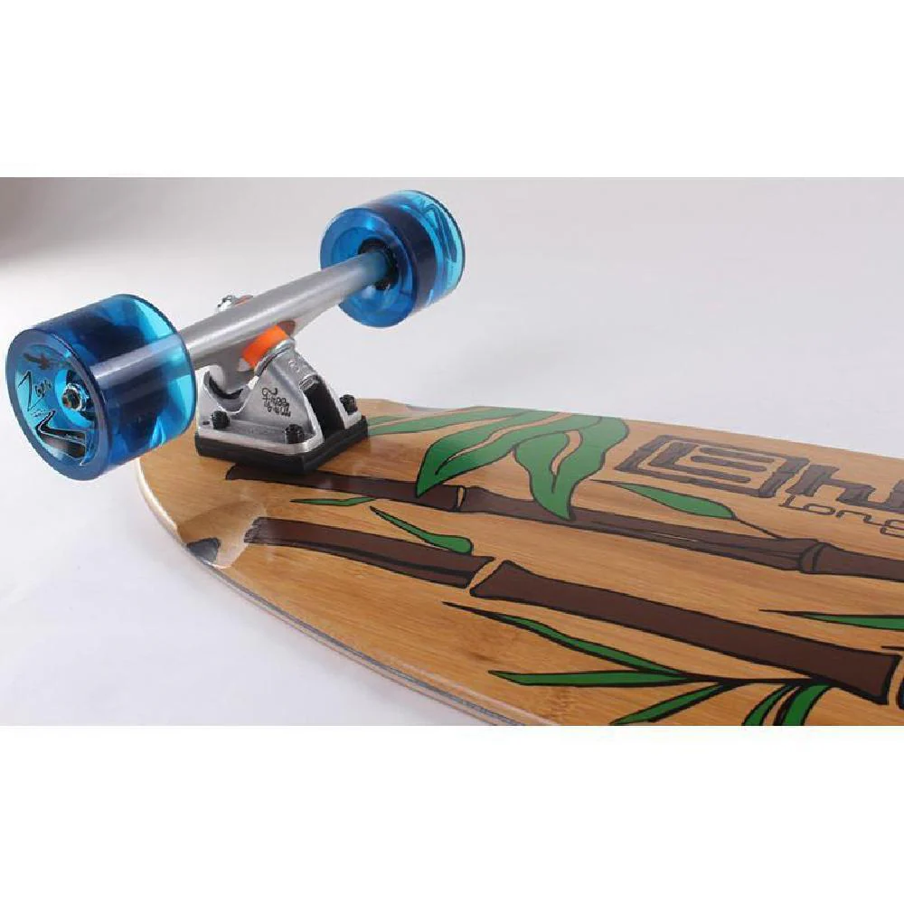 Tiki 44" Bamboo Pintail Longboard from Ehlers - Complete - Image 4