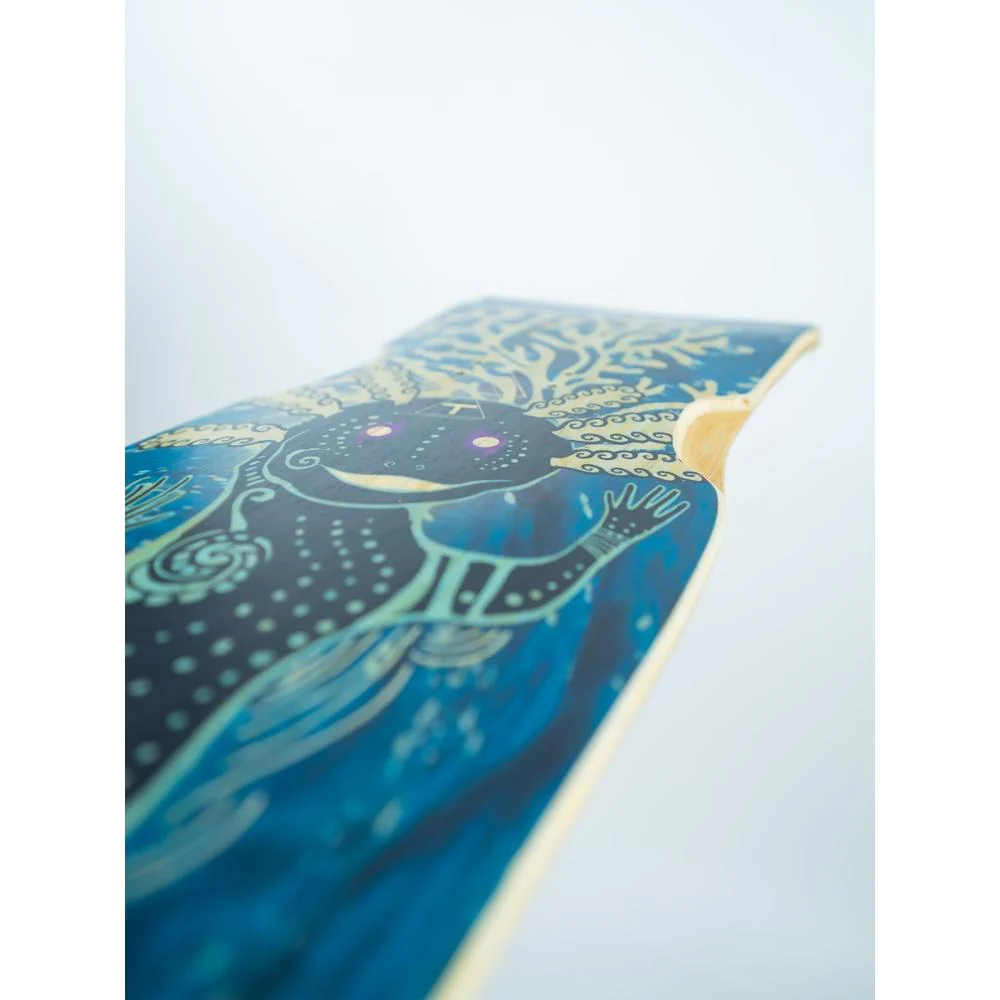 Timber Axolotl 41" Freestyle Dancing Longboard Deck - Image 5