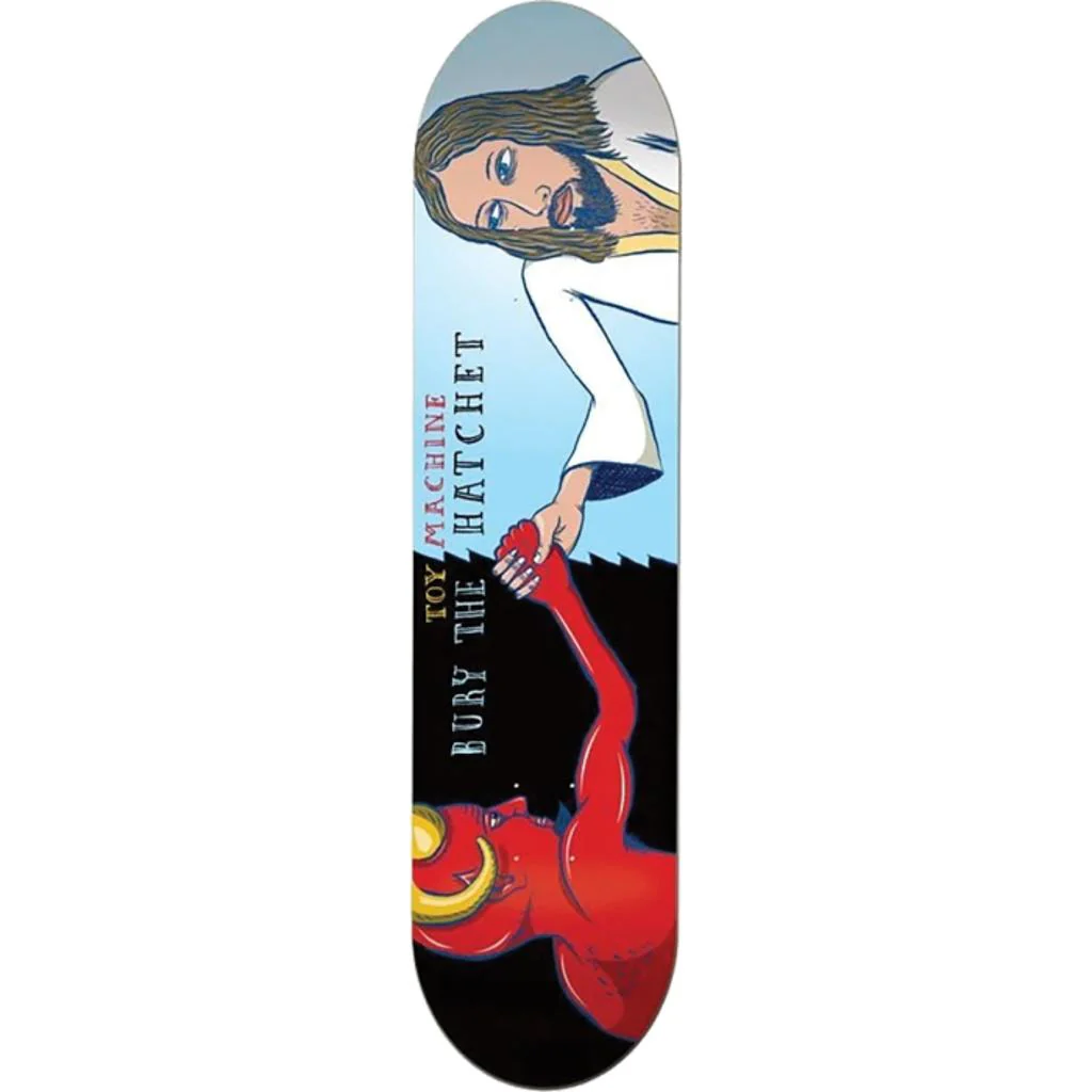 Toy Machine Bury The Hatchet 8.5" Skateboard Deck