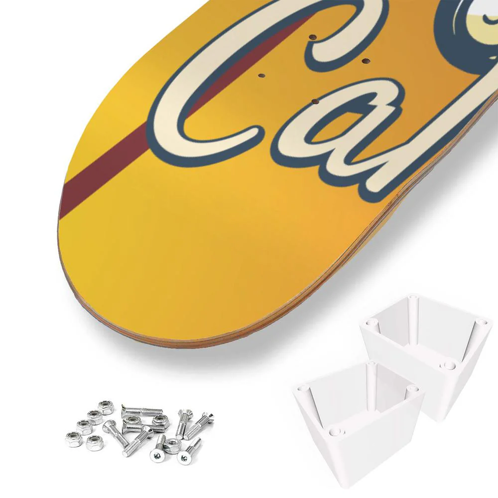 Wonderful California Skateboard Wall Art - Image 5