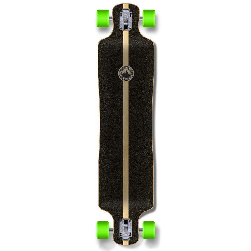 Yocaher Adventure Natural 40.75" Lowrider Double Drop Longboard - Image 2