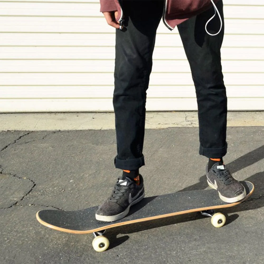 Yocaher Blank Complete 7.75" Skateboard - Stained Black - Image 5