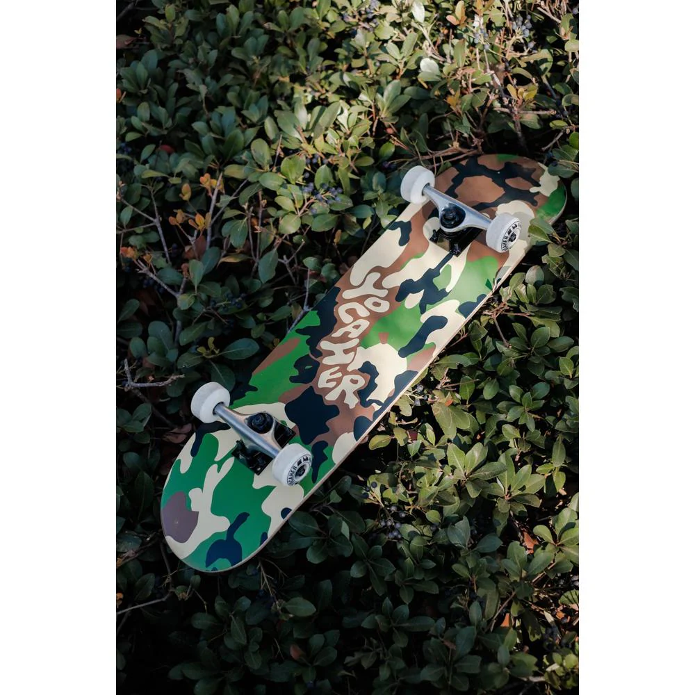 Yocaher Complete 7.75" Skateboard - Camo Series - Green - Image 8