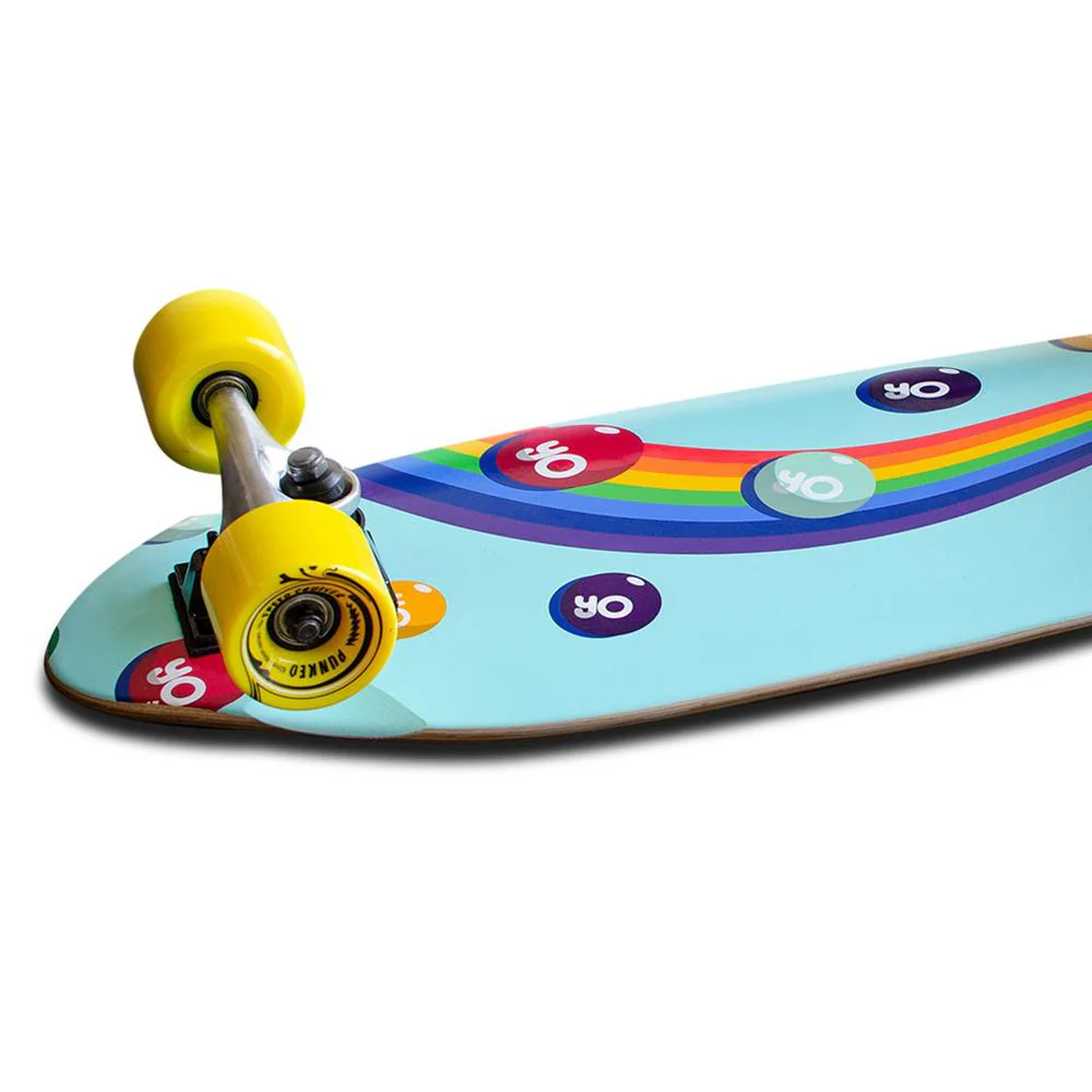 Yocaher Complete 27" Mini Cruiser Skateboard Longboard  - CANDY Series - Sweet - Image 4
