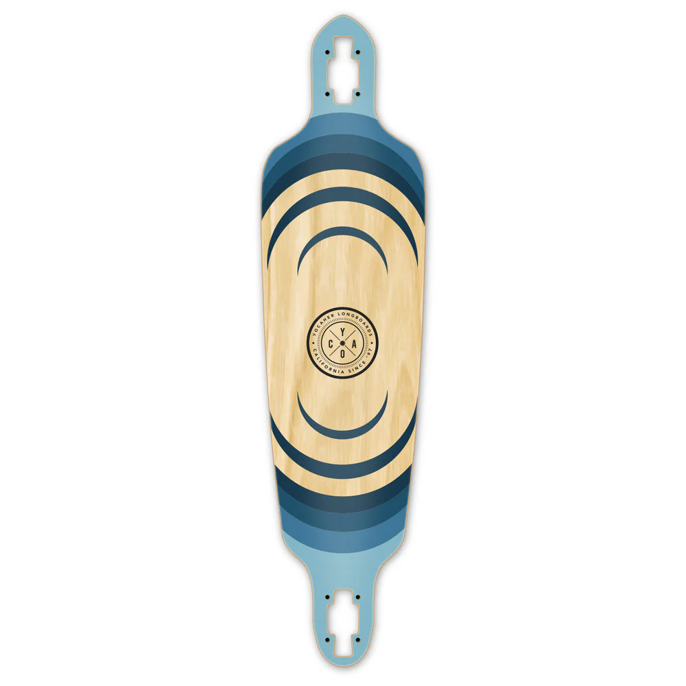 Yocaher Ripple 41" Drop Through Longboard Deck - Earth Series