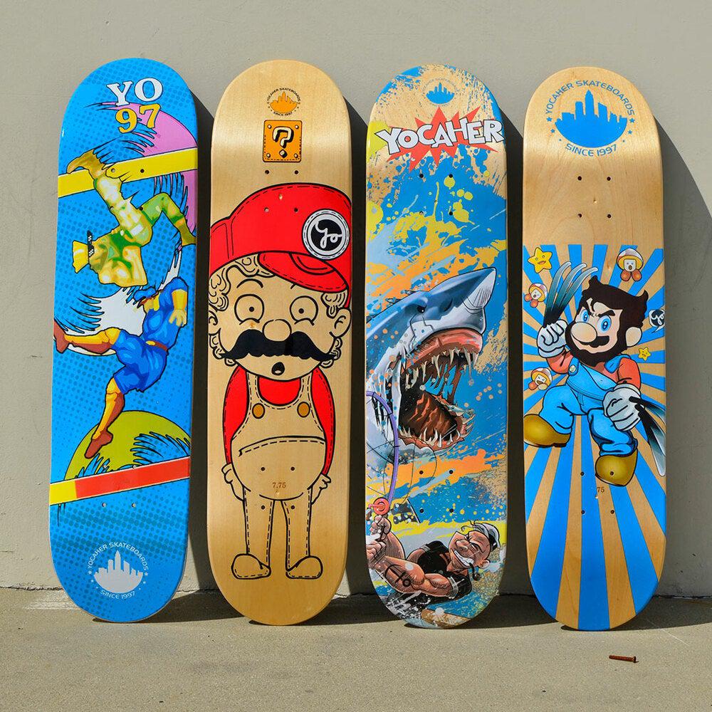 Yocaher Graphic Complete 7.75" Skateboard - Retro Series - Snikt - Image 8