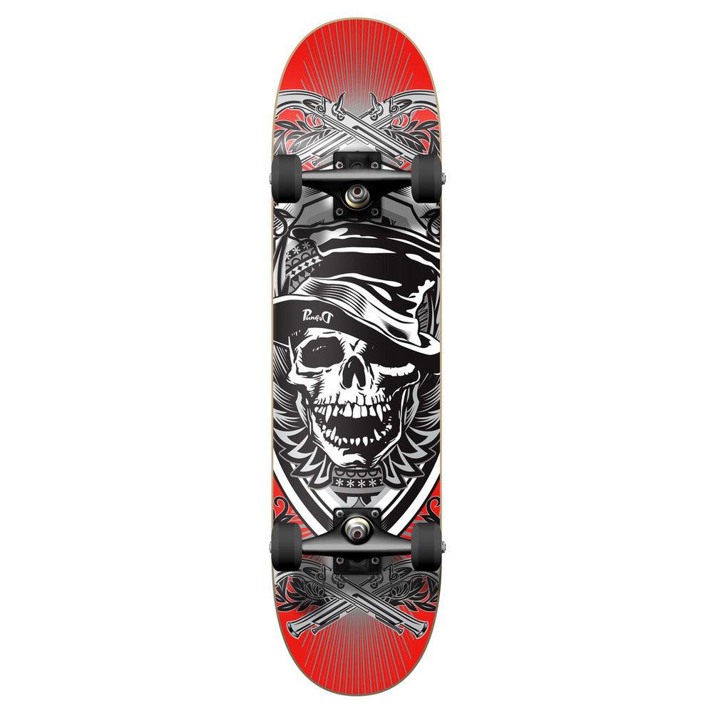 Yocaher Graphic Complete 7.75" Skateboard - Skull Hat
