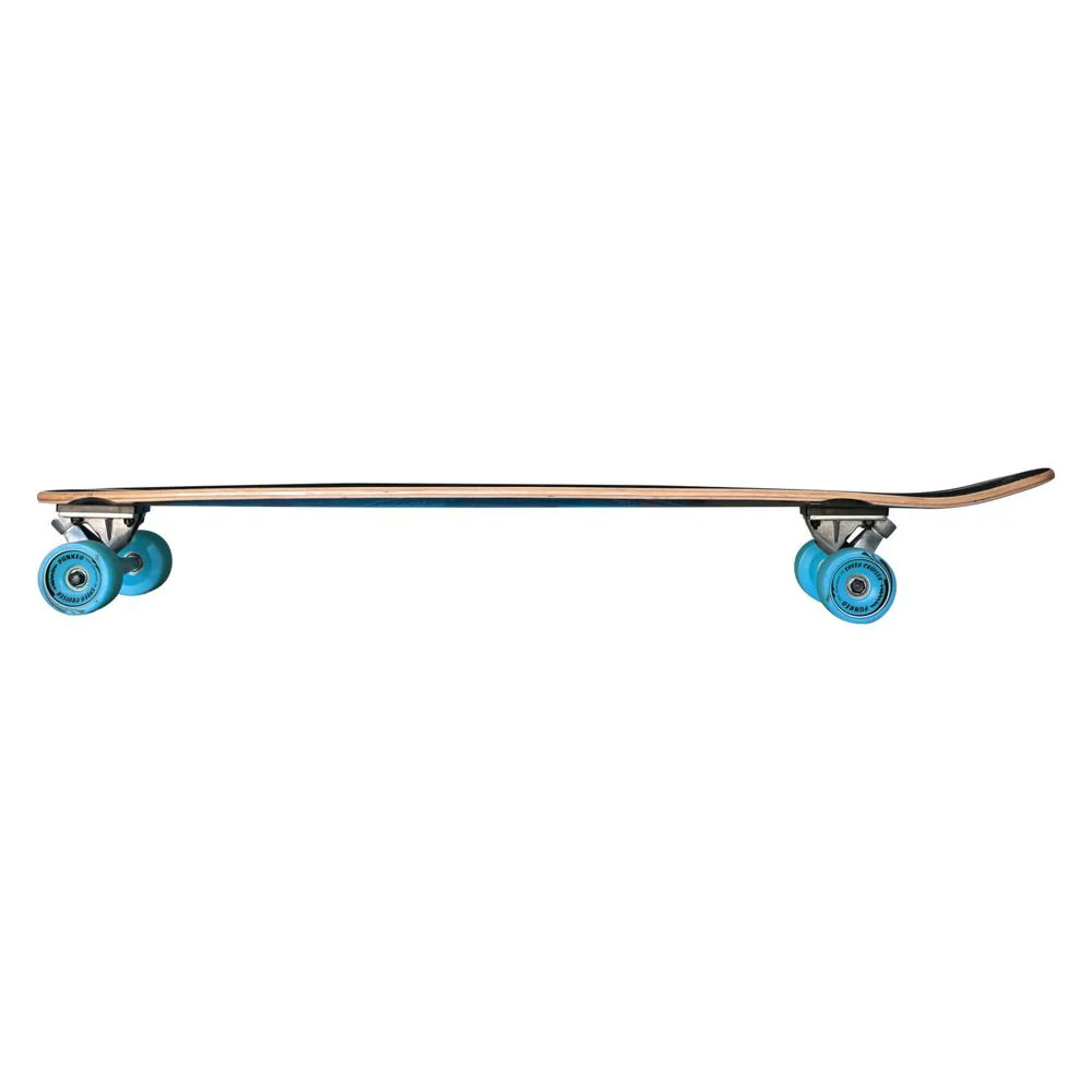 Yocaher Kicktail Longboard Complete - VW Beetle Series - Yellow - Image 4